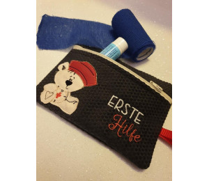 Stickdatei - Aua Bär Doodle